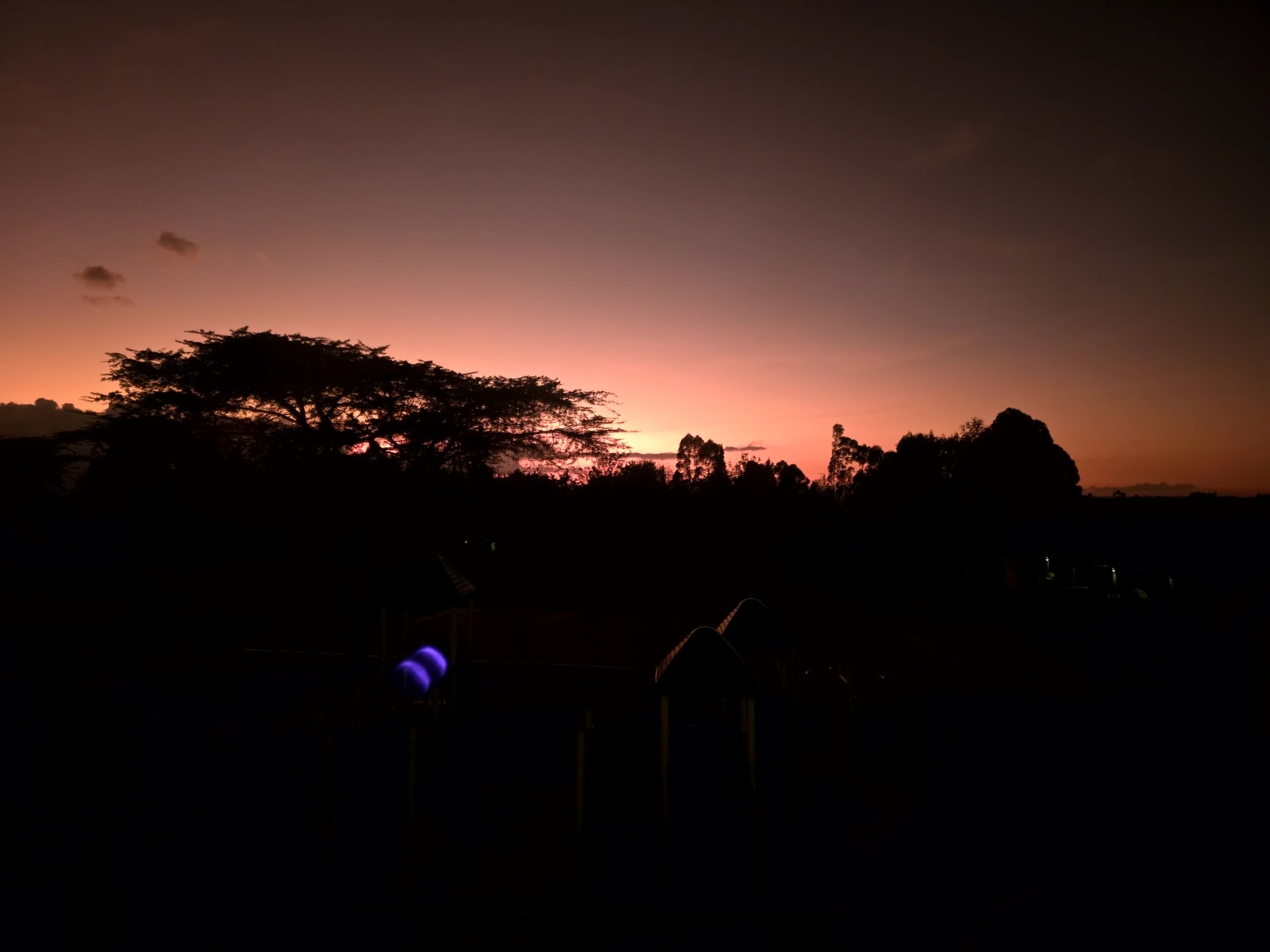 Sunset in Kenya