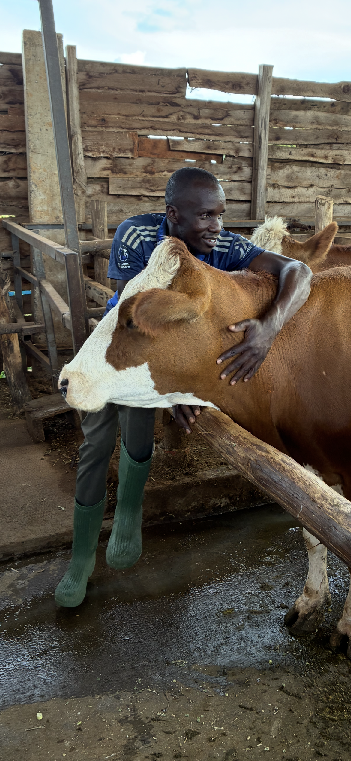 Local field work in Kenya during the 2026 Children Shine mission